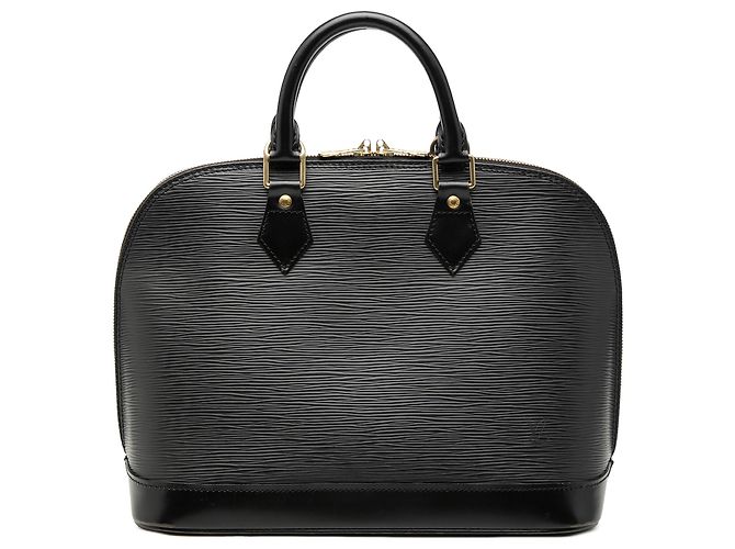 Louis Vuitton Black Epi Alma PM Noir