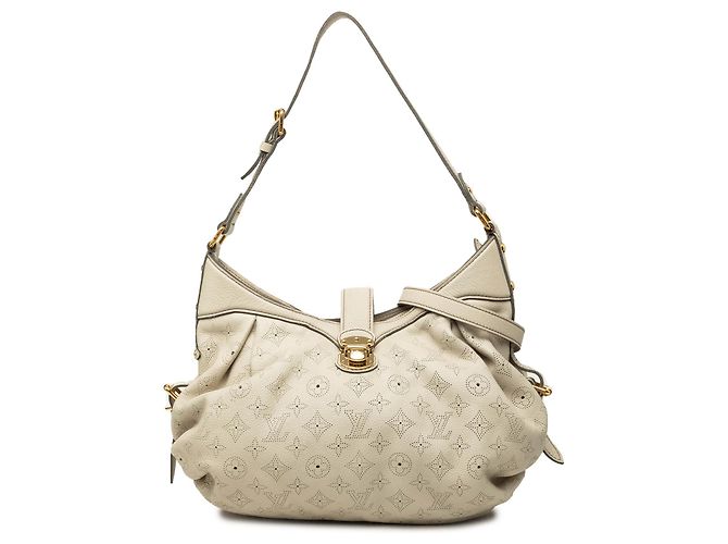 Louis Vuitton Brown Monogram Mahina XS Marrom Bege