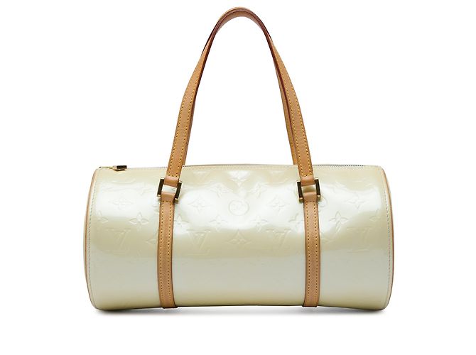 Louis Vuitton White Monogram Vernis Bedford Blanc Écru