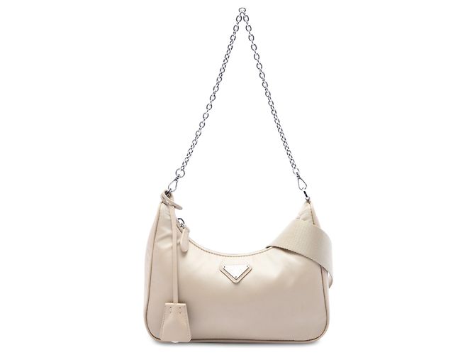Re-Edition Prada Beige Re Nylon Re Edition 2005 Satchel
