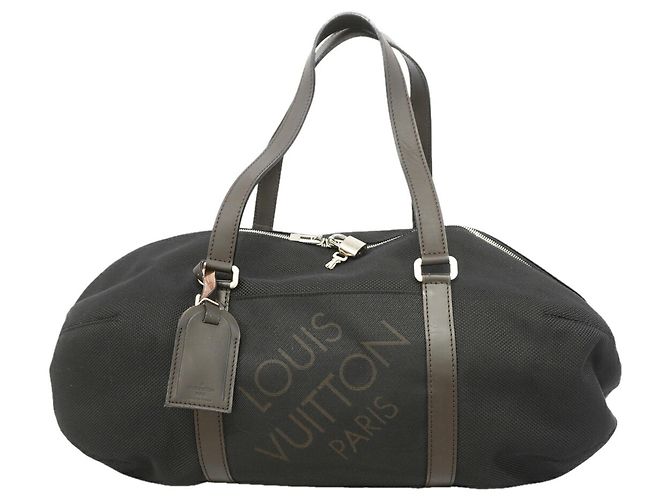 Borsa Boston Louis Vuitton - Damier Géant Atacan Noir Nero