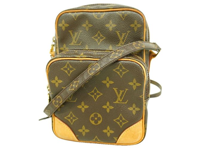 Borsa a tracolla Louis Vuitton Monogram Amazon Marrone