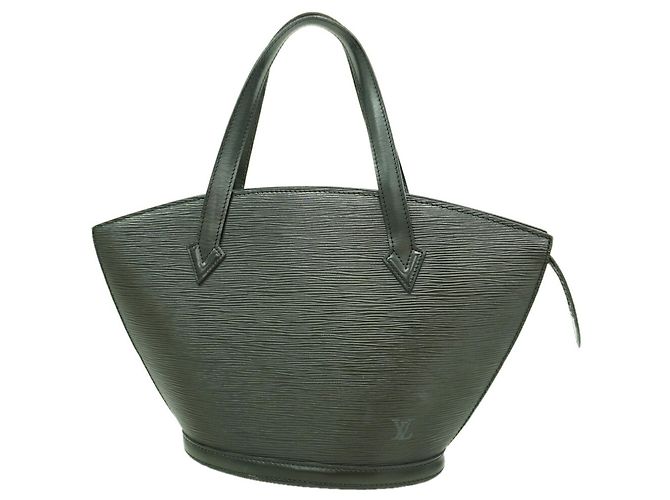Sac à main Louis Vuitton Epi Saint Jacques Noir