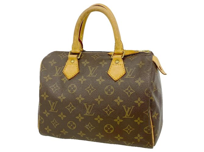 Bolsa Louis Vuitton Monogram Speedy 25 Marrom