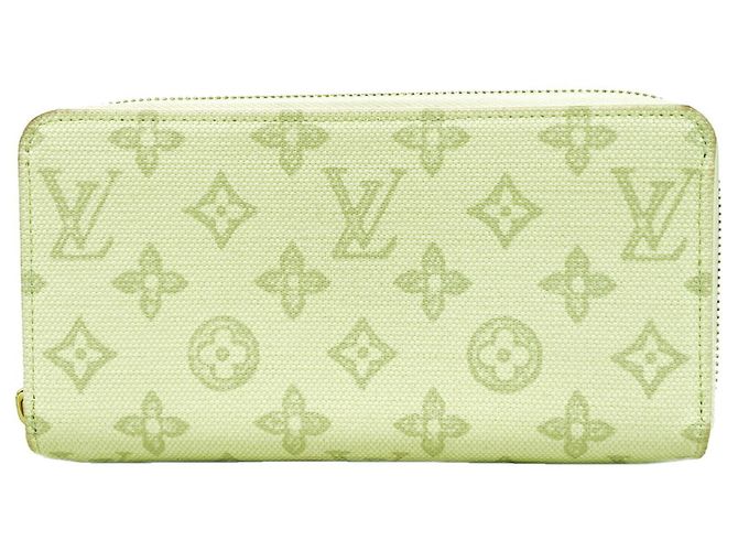 Louis Vuitton Monogram Origin Zippy Wallet Green