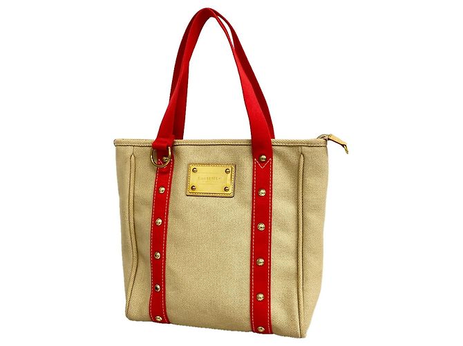 Saco Louis Vuitton Antigua Cabas MM Bege