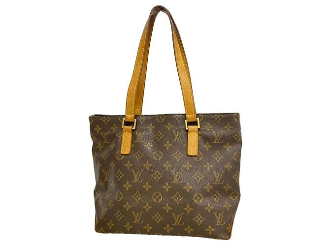 Borsa Cabas Piano Monogram Louis Vuitton Marrone