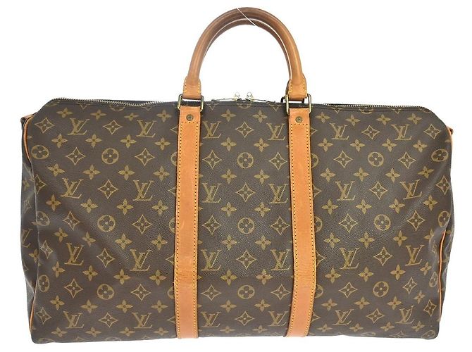 Louis Vuitton Keepall Bandoulière Monogram 50 Marron
