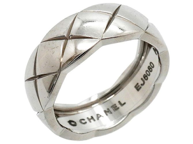 Anello Chanel Coco Crush in oro bianco 18K