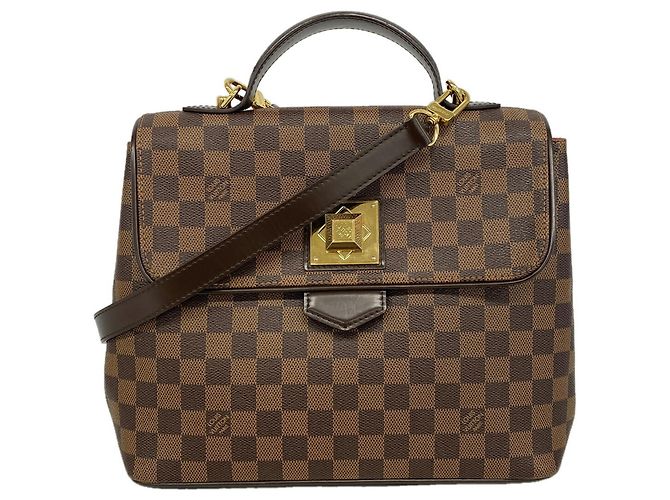 Borsa Louis Vuitton Damier Bergamo MM Damier ebene