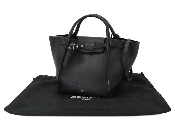 Céline Celine Big Bag Small Handbag Preto