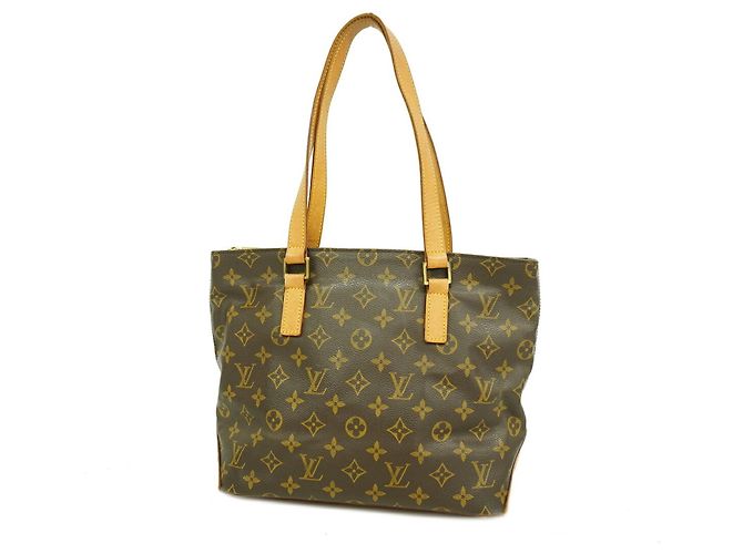 Borsa Cabas Piano Monogram Louis Vuitton Marrone