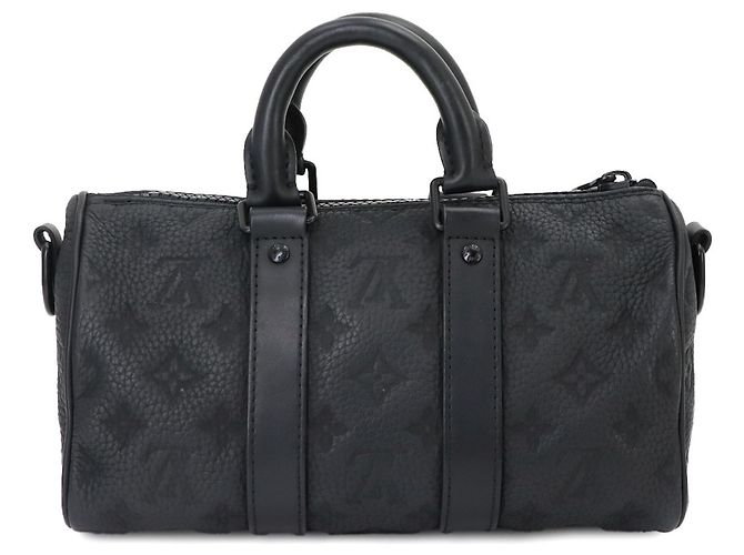 Sac à main Louis Vuitton Keepall Bandoulière 25 Noir