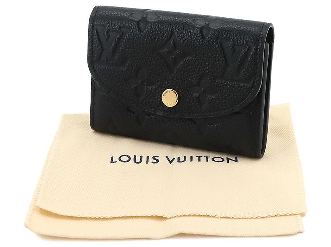 Cartera bi-fold Louis Vuitton Monogram Empreinte Negro