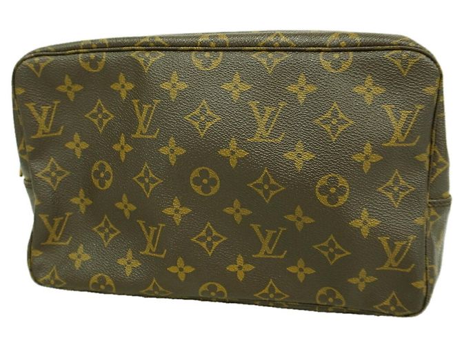 Beauty Case Louis Vuitton Monogram Toilette 28 Marrone