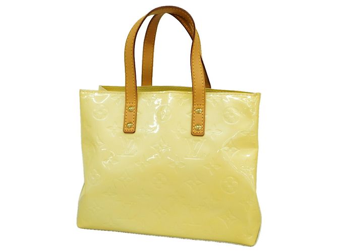 Louis Vuitton Vernis Lead PM Handtasche Weiß