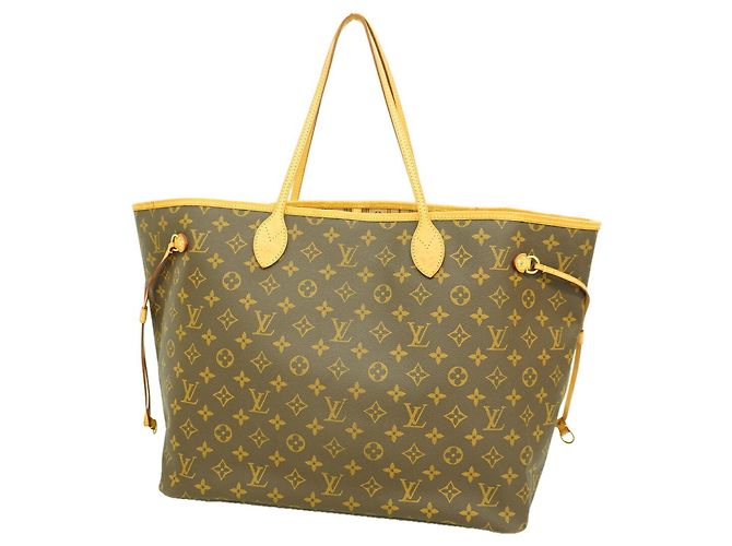 Saco Tote Louis Vuitton Monogram Neverfull GM Marrom