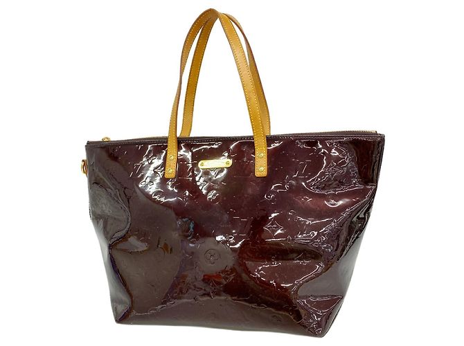 Borsa Tote Louis Vuitton Vernis Pervue GM Bordò