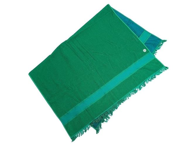 Hermès Toalla de baño Hermes Sellier Yachting Verde