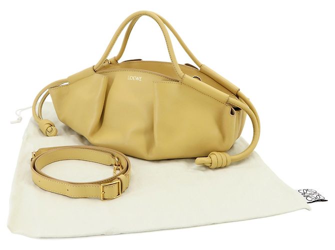 Loewe Paseo Small 2-Way Handtasche Gelb