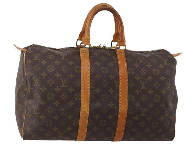 Louis Vuitton Keepall Monogram 45 Marrom
