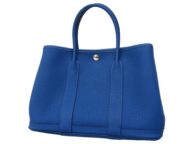 Hermès Saco Tote Hermes Garden TPM Azul
