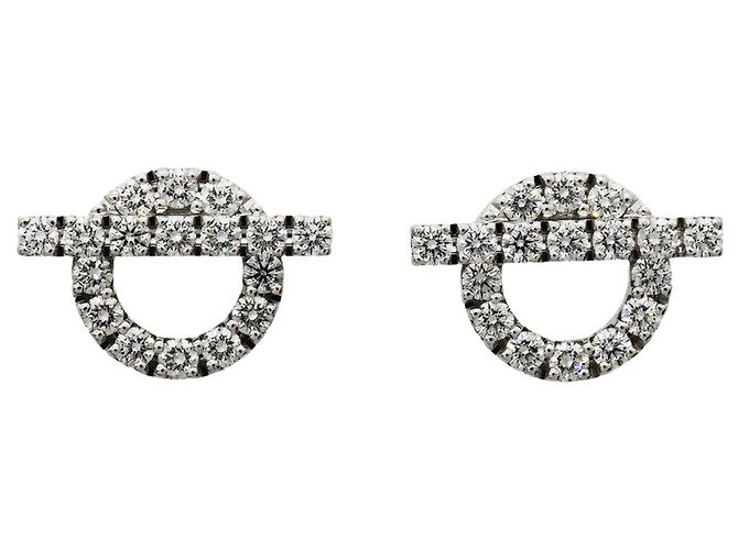 Hermès Pendientes de botón Hermes Finesse