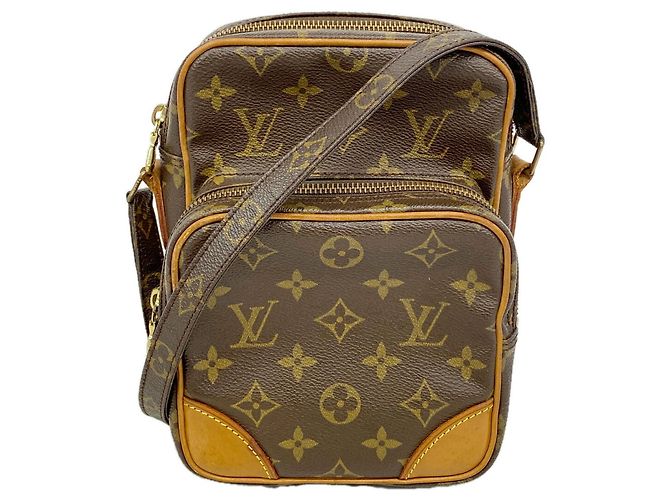 Louis Vuitton Monogram Amazon Shoulder Bag Brown