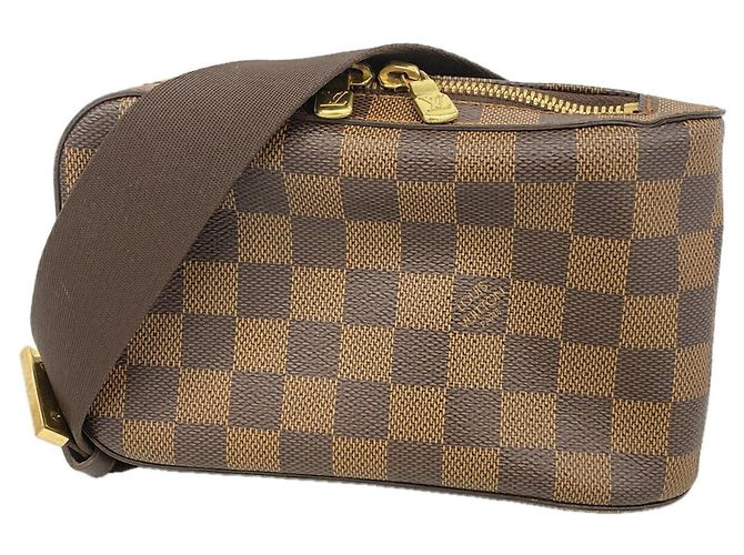 Borsa a tracolla Louis Vuitton Damier Geronimos Damier ebene