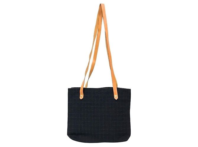 Hermès Borsa Tote Hermes Amedaba Cabas de Poche Nero