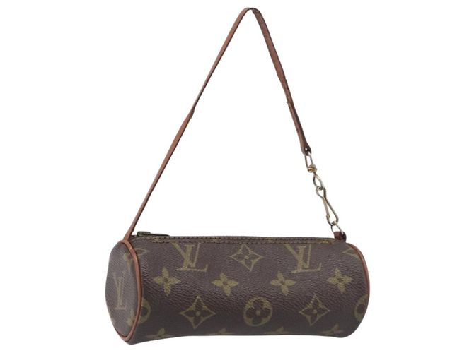 Louis Vuitton Papillon Pochette Monogram Canvas Mini Marrone