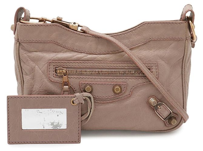 Borsa a tracolla Balenciaga Giant Hip Rosa