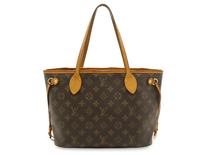 Saco Tote Louis Vuitton Neverfull Marrom