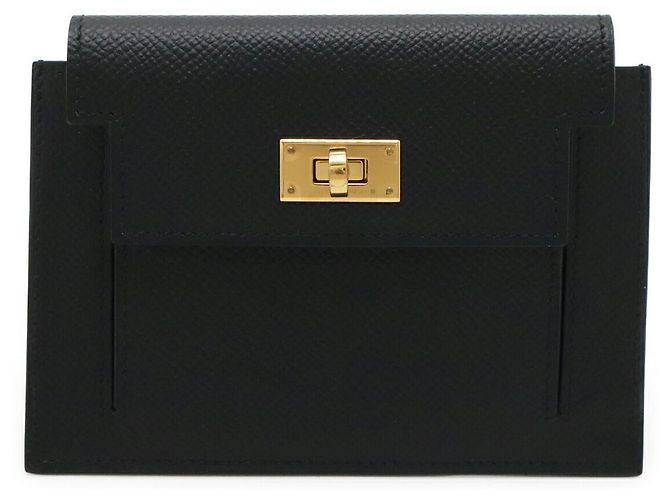 Hermès Kelly Pocket Coin Case Negro