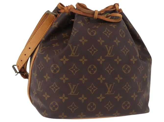 LOUIS VUITTON Monogram Petit Noe Shoulder Bag M42226 LV