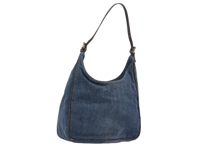 FENDI Handtasche Denim Blue