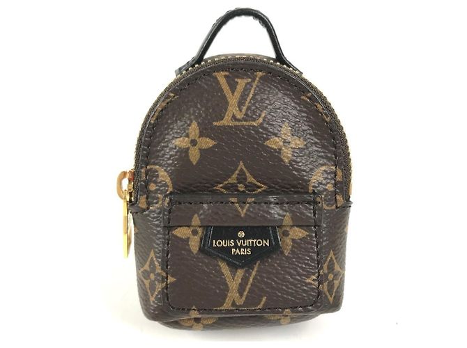 Louis Vuitton Monogram Canvas Backpack Brown Black