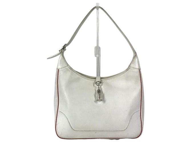 Hermès Hermes Bicolor Trim 31 Tasche Weiß Rot