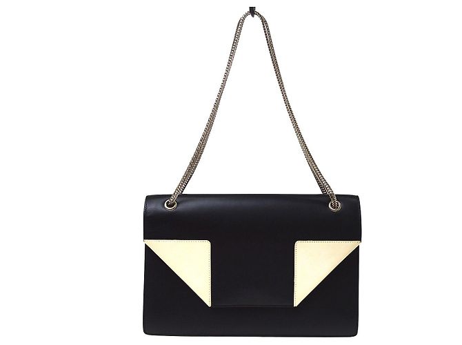 Saint Laurent Betty Leather Medium Preto