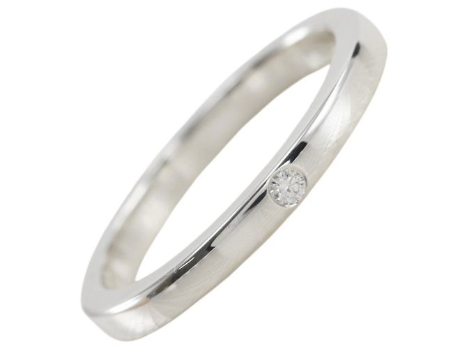 Tiffany & Co. Elsa Peretti Ehering aus Silber mit Diamant