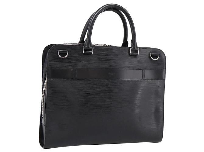 Louis Vuitton Bassano Epi Leather GM Noir