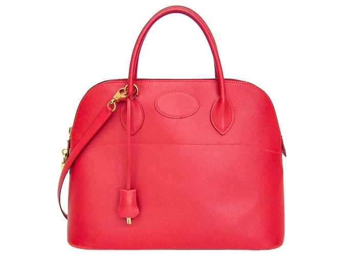 Hermès Hermes Bolide Courchevel 35 Rouge