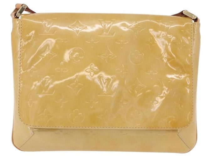 Louis Vuitton Thompson Street Monogram Vernis Medium Jaune