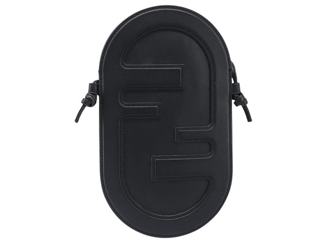 Fendi O'Lock Camera Leather Mini Noir