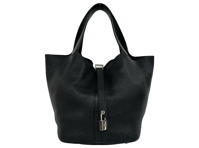 Hermès Borsa Hermes Picotin Lock GM Nero