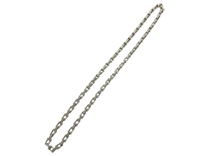 Tiffany & Co Collana Tiffany Vintage T Narrow Argento