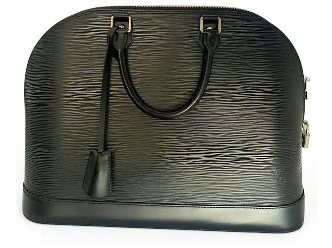 Louis Vuitton Alma PM in pelle Epi nera Nero
