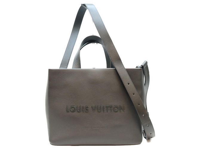 Mini mala Louis Vuitton em couro de bezerro Noir Preto