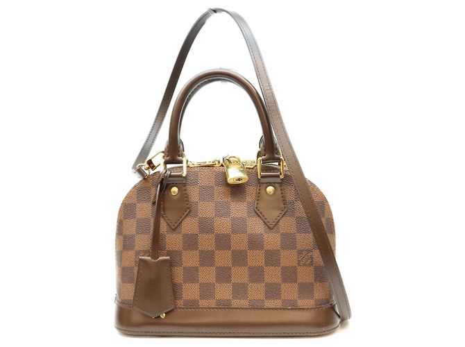 Bolsa Louis Vuitton Damier Alma BB Damier ebene