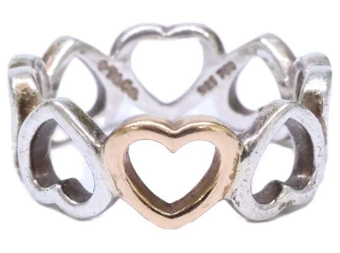 Tiffany & Co Anello Tiffany 925 750 Sentimental Heart Argento D'oro